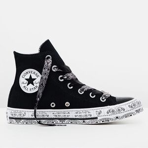 Converse X Miley Cyrus Bandana Print Sneakers